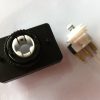 RECTANGLE 6V LED PUSH BUTTON WHITE FOR PLAYERS EDGE PLUS SLANT TOP