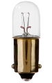#757 Miniature Bulb Ba9s Base - 28 Volt 0.08 Amp 2.24 Watt T3-1/4