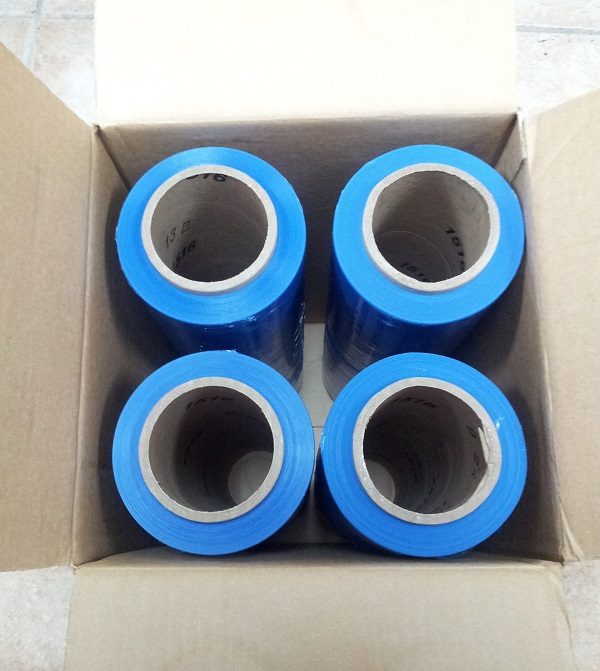 BLUE STRETCH FILM 18"X1000FT  Box of 4