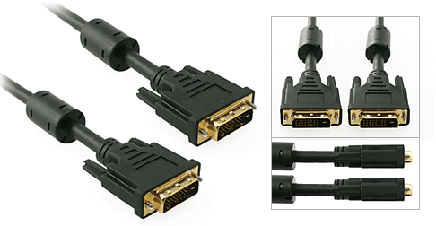 DVI 24 Male to DVI 24 Male Cable