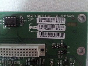 IGT GAME KING DELUXE MOTHERBOARD RECONDITIONED