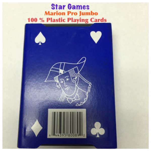 Mario Pro Poker Jumbo Plastic Cards