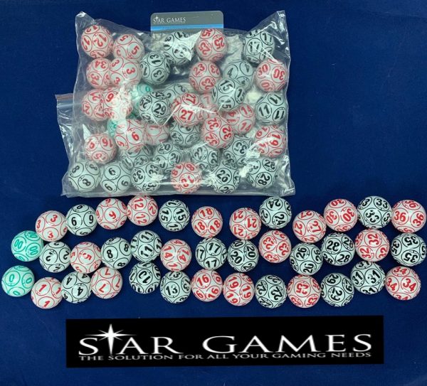 ROULETTE BALL - 10 SIDE PRINT
