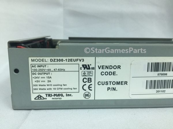 Tri Mag Inc Power Supply 24v DZ 300-12 EUF V3 201102