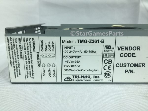 TMZ-Z361-B Power Supply